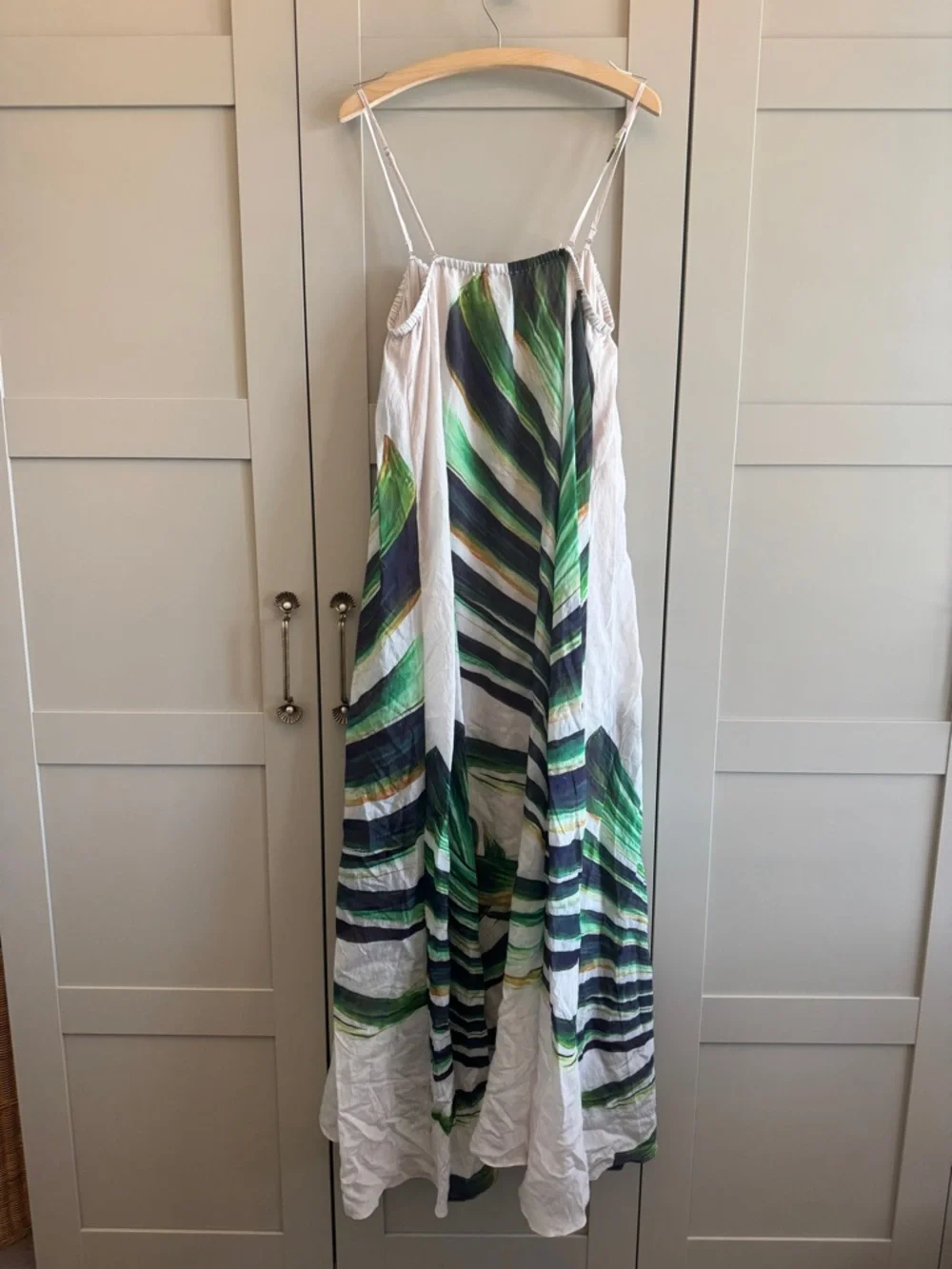 Celandine Botanical Printed Midi Dress NWT Resort Vacation Ready Anthropologie - Picture 4 of 8